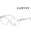 Glasses frame LNV2651LB 970 transparent horn rim square Asian fit - LANVIN - BALAAN 1