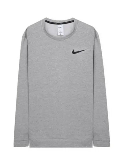 Dri Fit Pullover Crew Sweatshirt Grey - NIKE - BALAAN 2