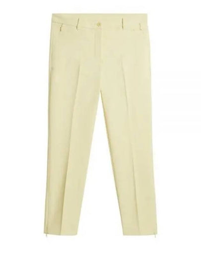 Pia Mid-Rise Crop Pants Wax Yellow - J.LINDEBERG - BALAAN 2