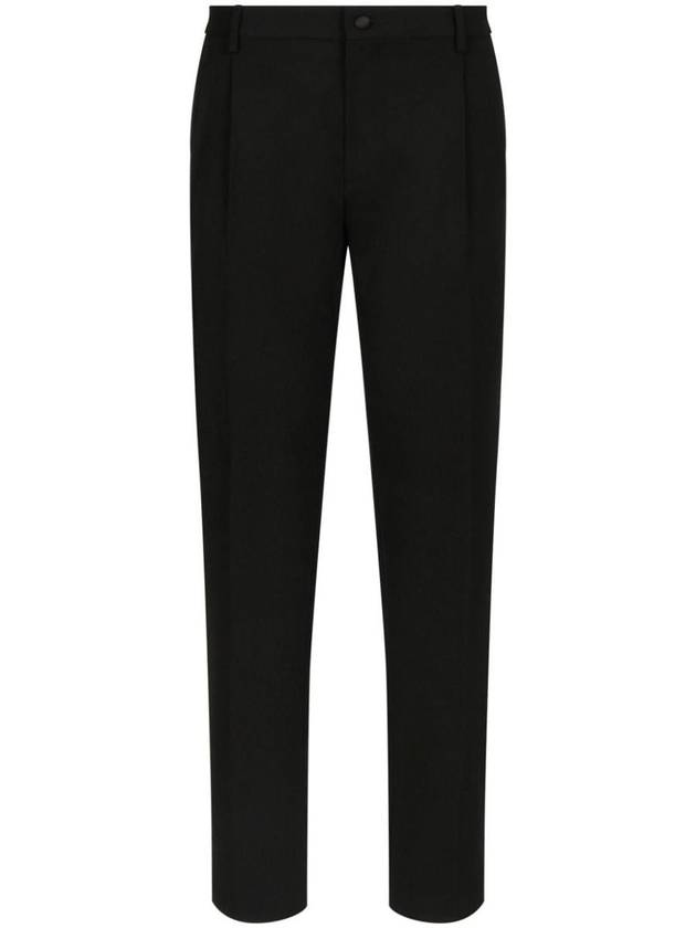 Dolce & Gabbana Slim-Fit Tailored Wool Trousers - DOLCE&GABBANA - BALAAN 1