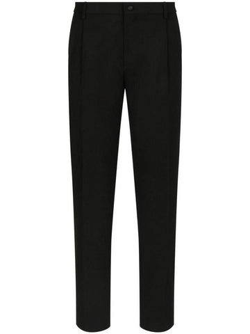 Dolce & Gabbana Slim-Fit Tailored Wool Trousers - DOLCE&GABBANA - BALAAN 1