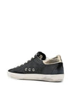 Distressed Superstar Low Top Sneakers Black - GOLDEN GOOSE - BALAAN 3