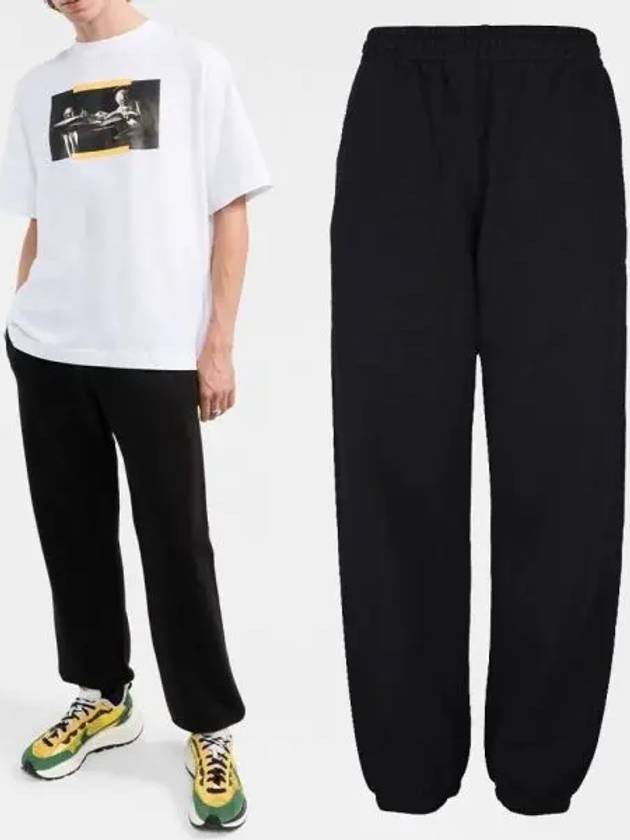 Arrow Slim Track Pants Black - OFF WHITE - BALAAN 2