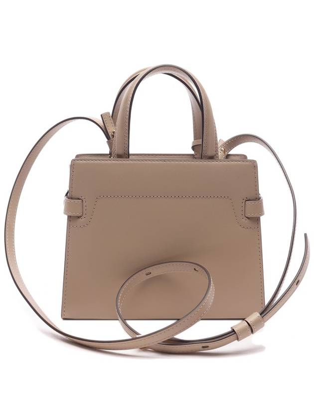 Women's Tangpet Crush Small Tote Shoulder Bag AA0646BQS0 21YDO 24S - DELVAUX - BALAAN 4