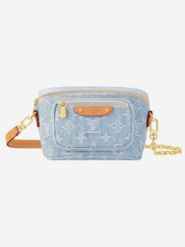 Monogram Mini Bumbag Sky Blue - LOUIS VUITTON - BALAAN 1