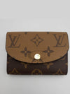 Rosalie Monogram Reverse Coin Wallet Brown - LOUIS VUITTON - BALAAN 3