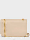 Triomphe Frame Calfskin Medium Shoulder Bag Nude - CELINE - BALAAN 6