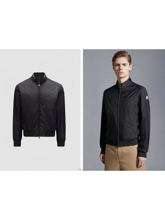 Reppe Rain Jacket Black - MONCLER - BALAAN 2