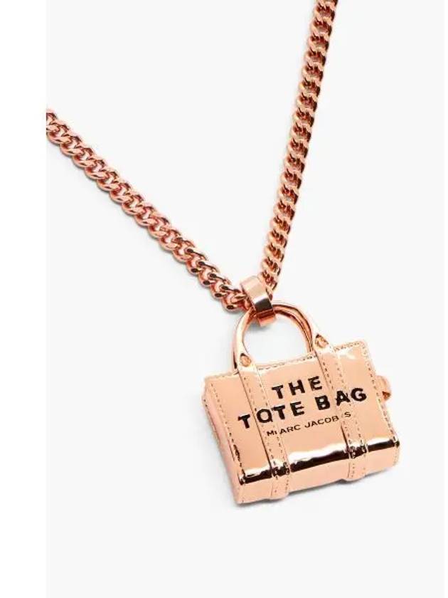 The Tote Bag Necklace Light Antique Rose MBEDA24002PIX - MARC JACOBS - BALAAN 1