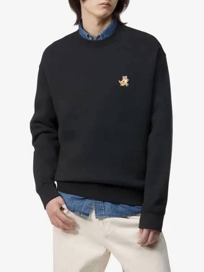 Fox Cotton Sweatshirt Black - MAISON KITSUNE - BALAAN 2