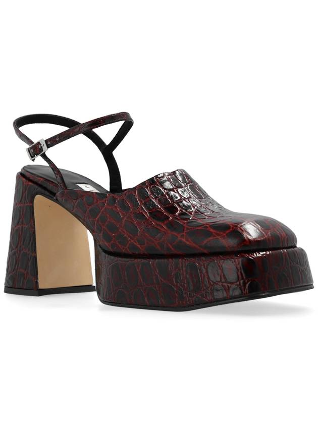 Miista Heeled Shoes Ceri, Women's, Burgundy - MIISTA - BALAAN 4