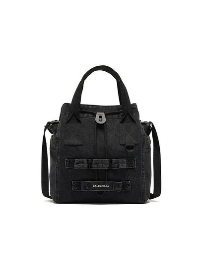 Army Small Tote Bag Black - BALENCIAGA - BALAAN 2