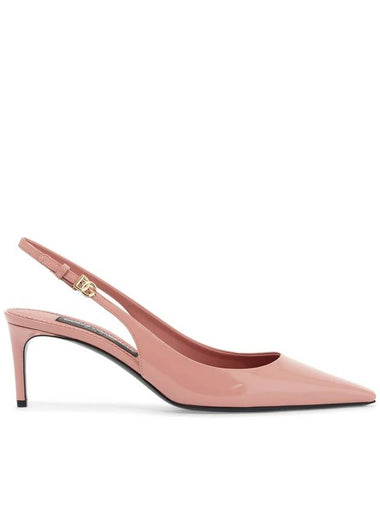 pink patent leather stiletto slingback - DOLCE&GABBANA - BALAAN 1