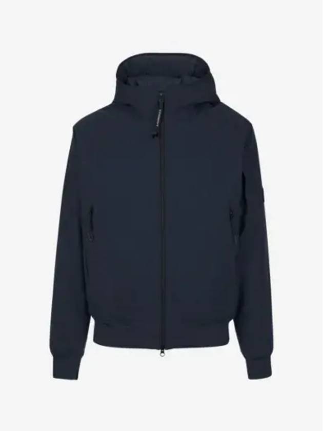 Pro-Tech Ribbed Hooded Jacket Navy - CP COMPANY - BALAAN 3