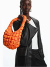 Quilted Mini Shoulder Bag Bright Orange - COS - BALAAN 7