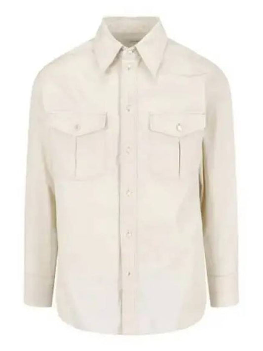 Western Long Sleeve Shirt Ivory - LEMAIRE - BALAAN 2