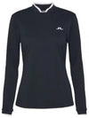 Leonora Mid Layer Long Sleeve T-Shirt Black - J.LINDEBERG - BALAAN 1