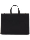 Canvas G Medium Tote Bag Black - GIVENCHY - BALAAN 5