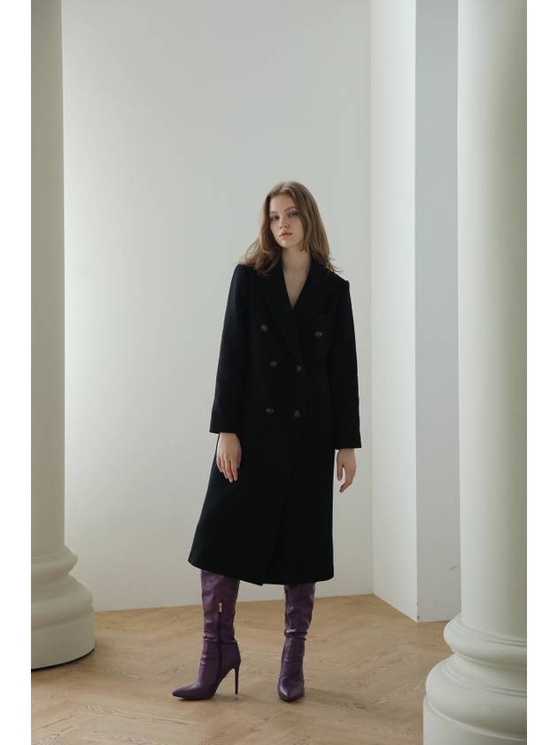 Caigienne Minimal Tailored Wool Coat - CAHIERS - BALAAN 5