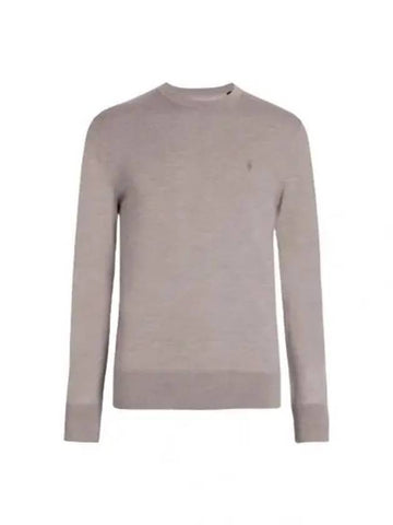 Men s Knit MK129D STONE TAUPE MARL - ALLSAINTS - BALAAN 1