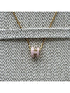 Mini PopAche Necklace Pink Rose Dragee Gold H147992F - HERMES - BALAAN 2