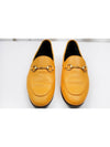 Yellow leather horsebit loafer size 36 414998 - GUCCI - BALAAN 1