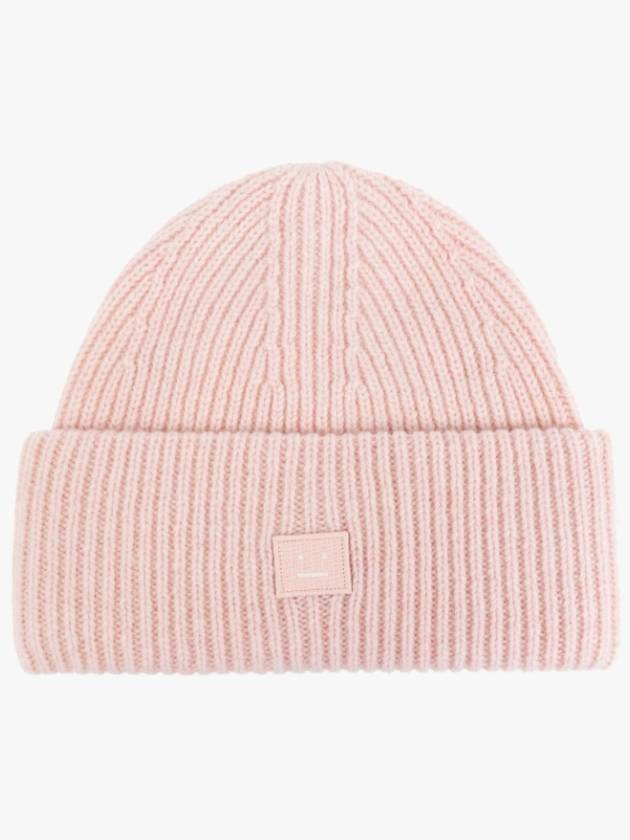 Small Face Logo Beanie Pink - ACNE STUDIOS - BALAAN 2