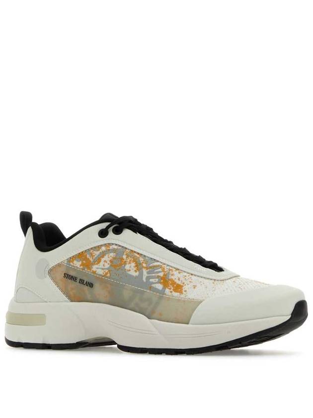 Grime Low Top Sneakers Ivory - STONE ISLAND - BALAAN 3