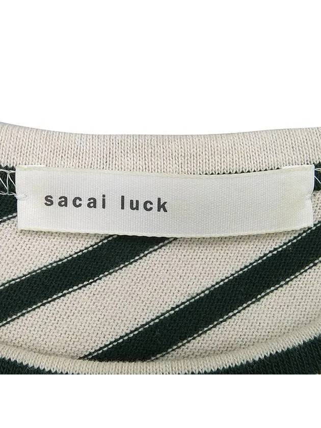 Smith Market Used Luxury Pocket Tee Women s Clothing - SACAI - BALAAN 4