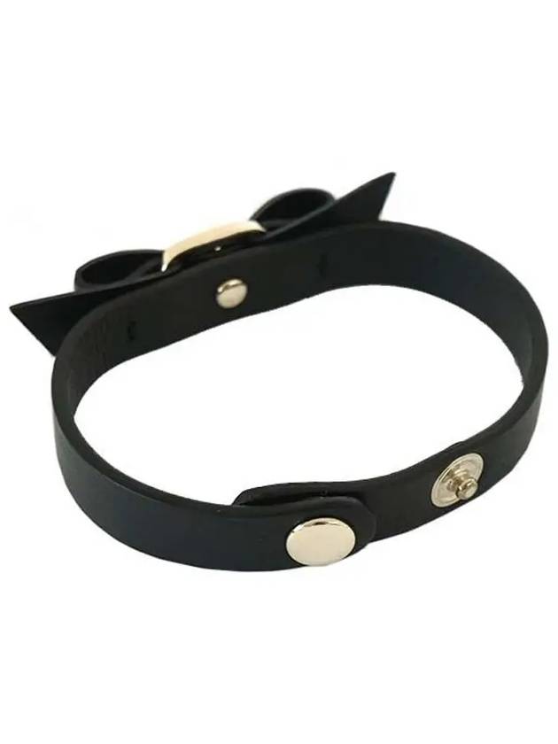 Vara Bow Bracelet Black - SALVATORE FERRAGAMO - BALAAN 5