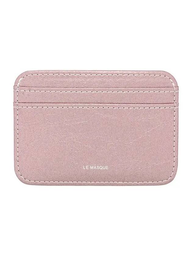 Daisy Slim Mini Transportation Card Wallet Rose Gold - LE MASQUE - BALAAN 3