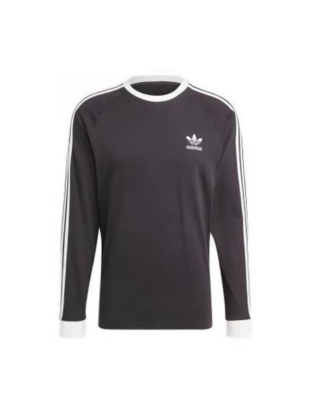 Classic 3S Long Sleeve T-Shirt Black - ADIDAS - BALAAN 2