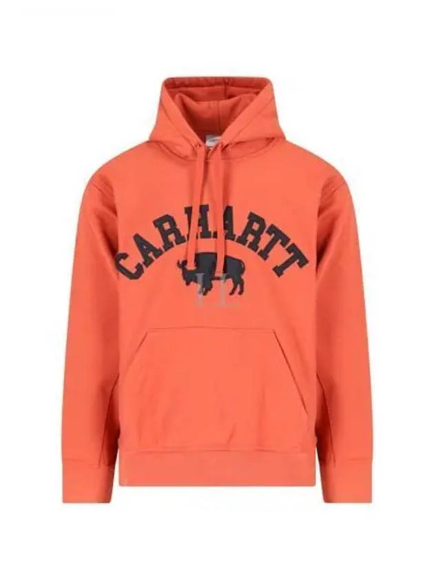 Locker I031409 1ERXX Men s hooded brushed long sleeved sweatshirt loose fit - CARHARTT WIP - BALAAN 2