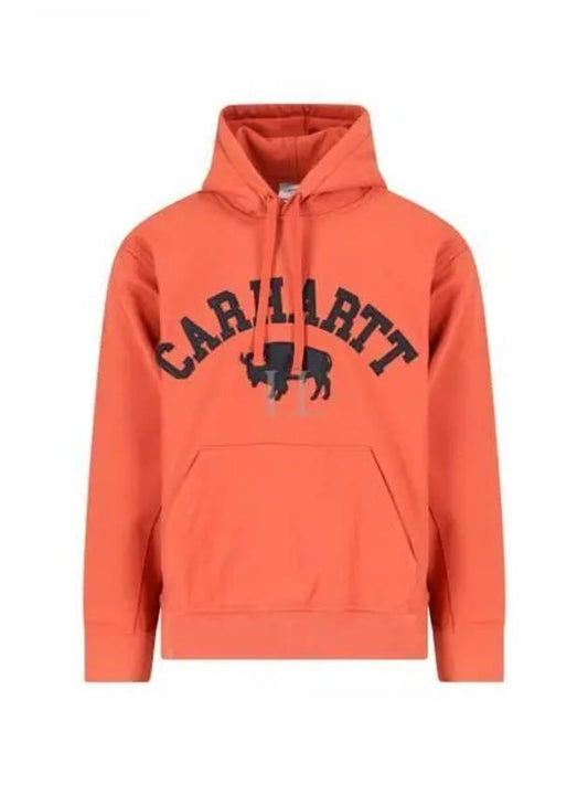 Locker I031409 1ERXX Men s hooded brushed long sleeved sweatshirt loose fit - CARHARTT WIP - BALAAN 2