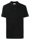 Skull Motif Short Sleeve Polo Shirt Black - ALEXANDER MCQUEEN - BALAAN 3