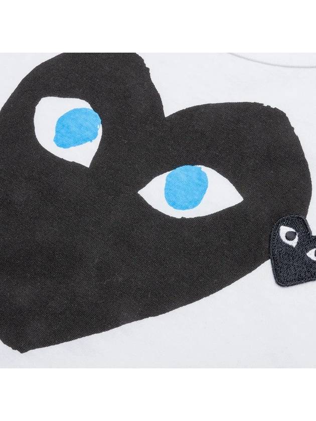 Double Black Waffen Blue Eye T Shirt AZ T088 051 1 - COMME DES GARCONS - BALAAN 4