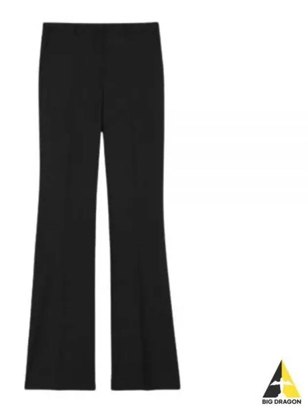 Demitria Good Wool Boot-Cut Pants Black - THEORY - BALAAN 2