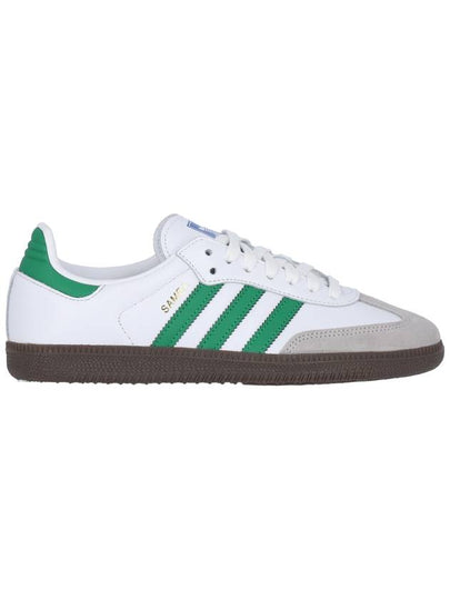 Samba OG Low Top Sneakers White Green - ADIDAS - BALAAN 2