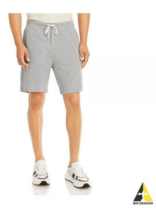 Terry Cotton Drawstring Short Grey - THEORY - BALAAN 2