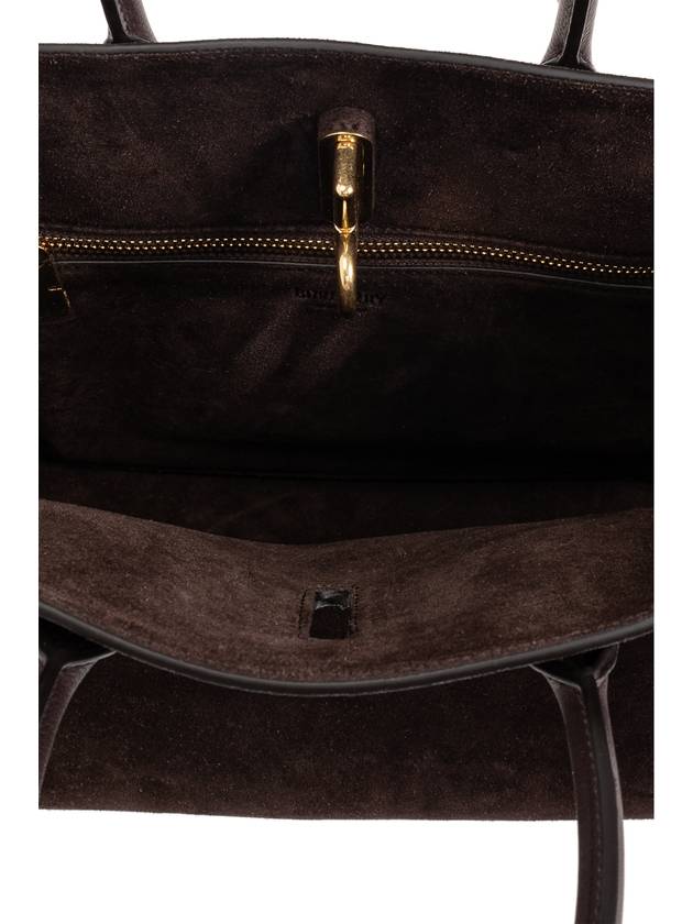 Rocking Horse Small Tote Bag Dark Brown - BURBERRY - BALAAN 6