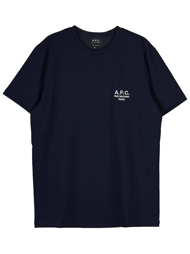 Raymond Short Sleeve T-shirt Navy - A.P.C. - BALAAN 11