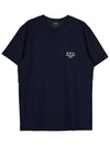 Raymond Short Sleeve T-shirt Navy - A.P.C. - BALAAN 10