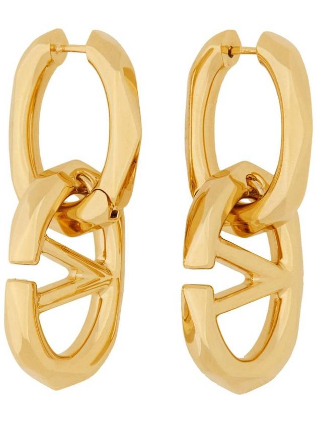 Valentino Garavani Signature Vlogo Earring - VALENTINO - BALAAN 3