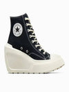 Chuck 70 De Luxe Wedge High Top Sneaker Black - CONVERSE - BALAAN 2