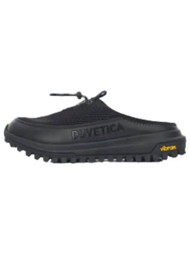 Fiocca Muleslide Black Shoes Slippers - DUVETICA - BALAAN 1