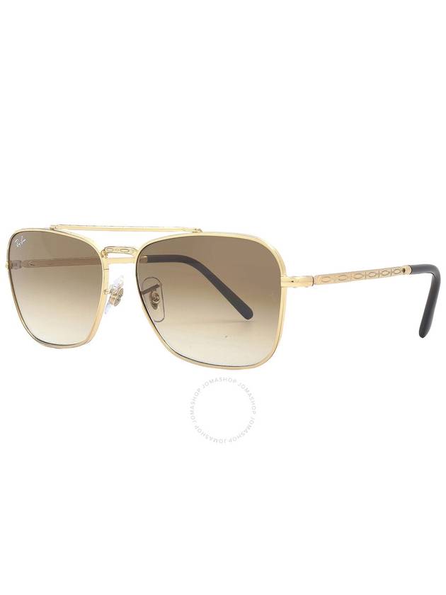 Ray Ban New Caravan Light Brown Gradient Square Unisex Sunglasses RB3636 001/51 58 - RAY-BAN - BALAAN 3