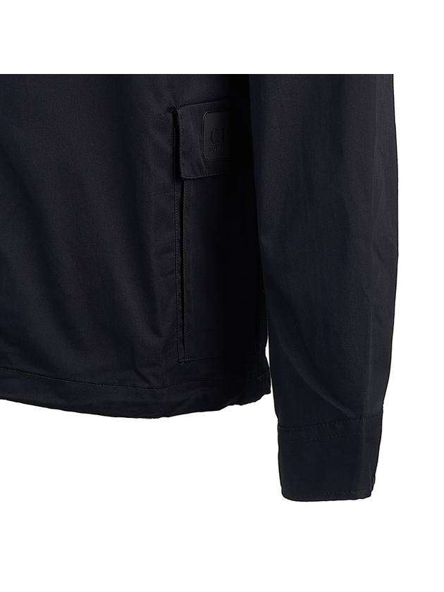 Metropolis Series Gabardine Long Sleeve Shirt Black - CP COMPANY - BALAAN 7