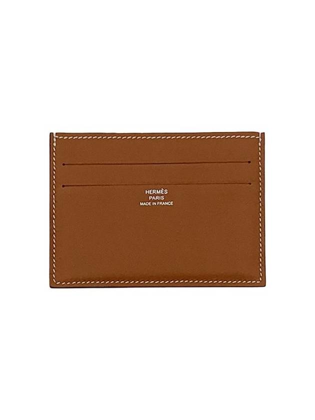 Citizen Twill Card Wallet Brown - HERMES - BALAAN 2