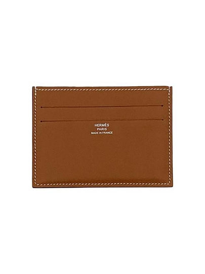 Citizen Twill Card Wallet Brown - HERMES - BALAAN 2