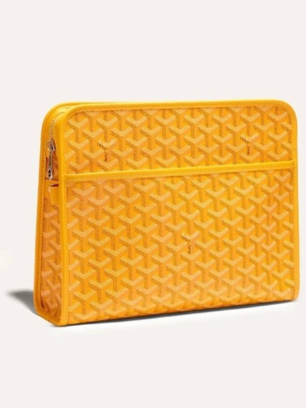 Jouvence GM Clutch Bag Yellow - GOYARD - BALAAN 2